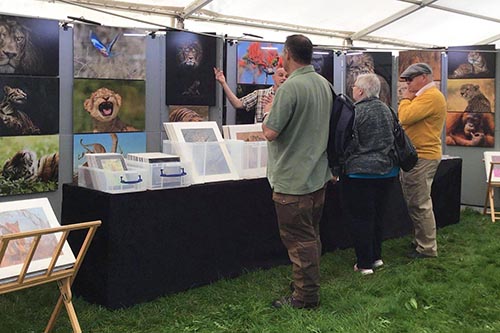 ashley Vincent watching over customers at the Berkshire Country Fair
